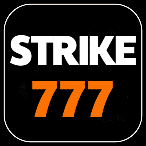 Imagem promocional da STRIKE777 mostrando a plataforma e suas vantagens